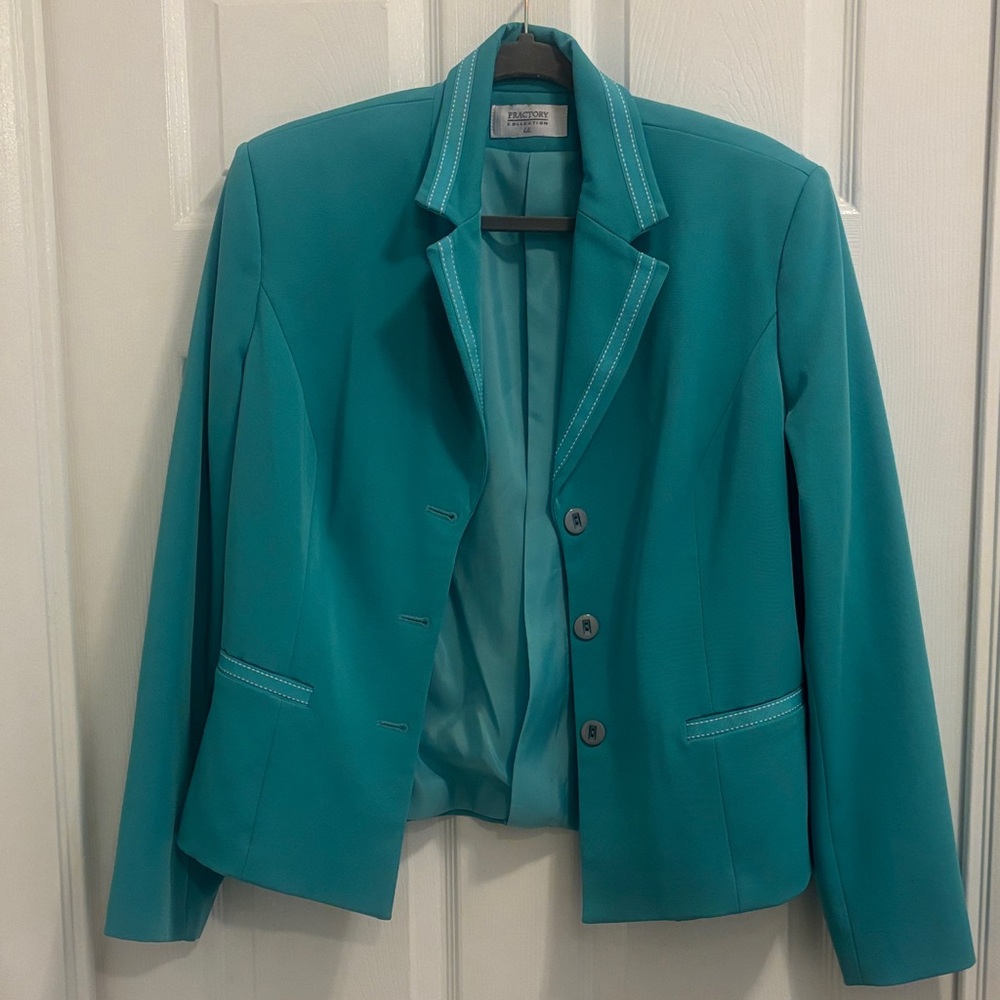 Sag Harbor Turquoise Blazer